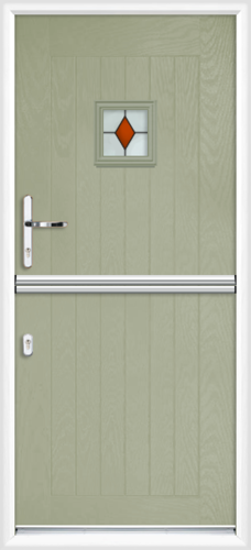 Cheshire red sextet composite stable door