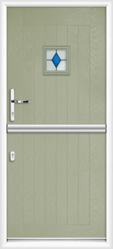 Cheshire blue sextet composite stable door
