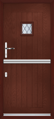 Cheshire diamond lead composite stable door