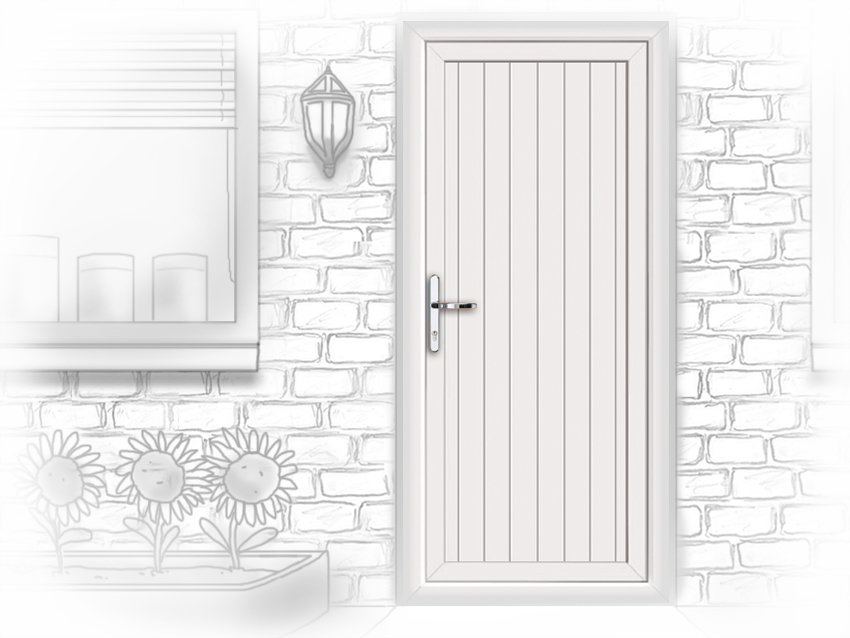 Upvc front doors Sunderland